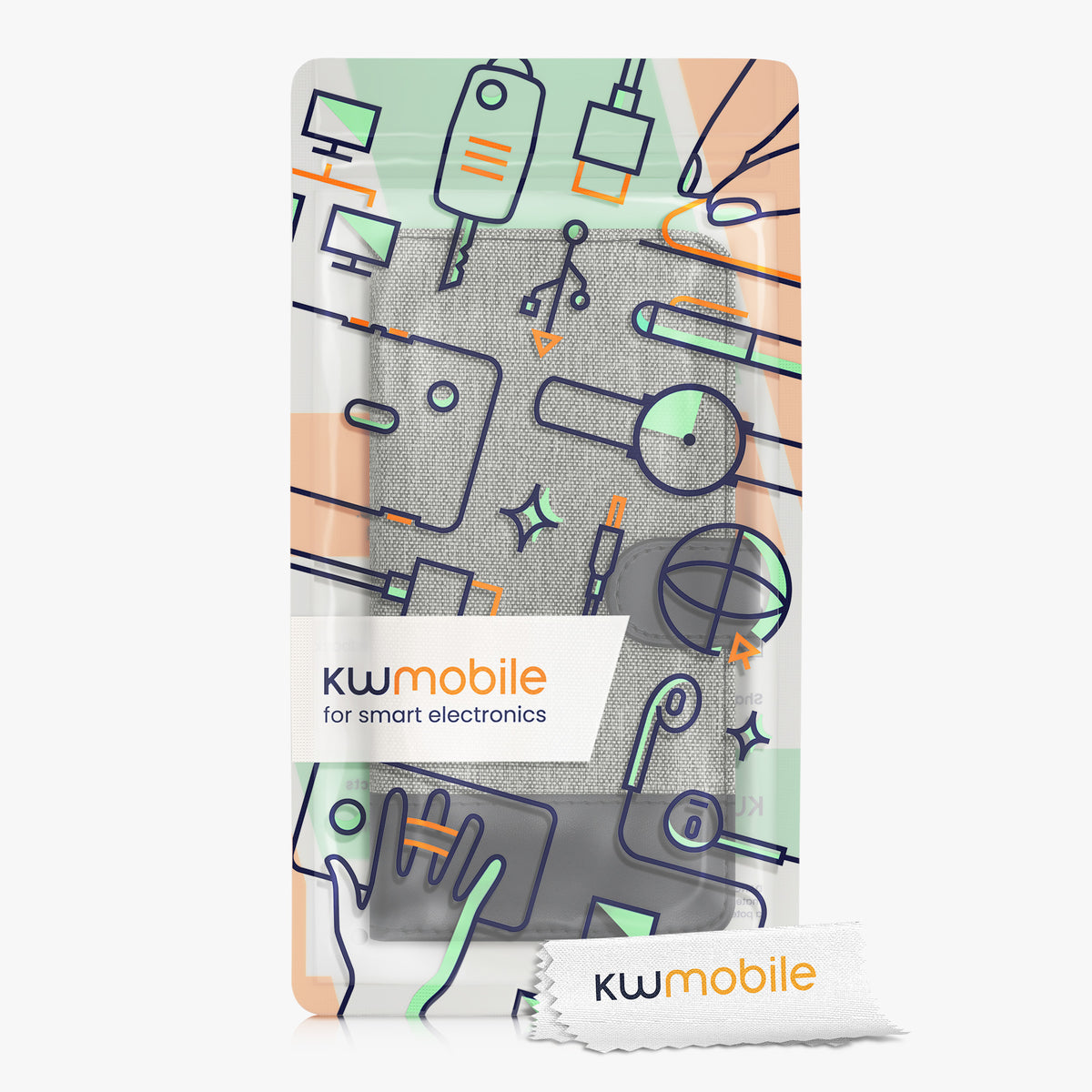 Kunstleder Hülle kompatibel mit Motorola Moto G200 5G