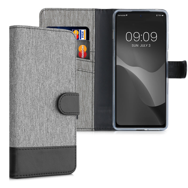 Kunstleder Hülle kompatibel mit Motorola Moto G200 5G