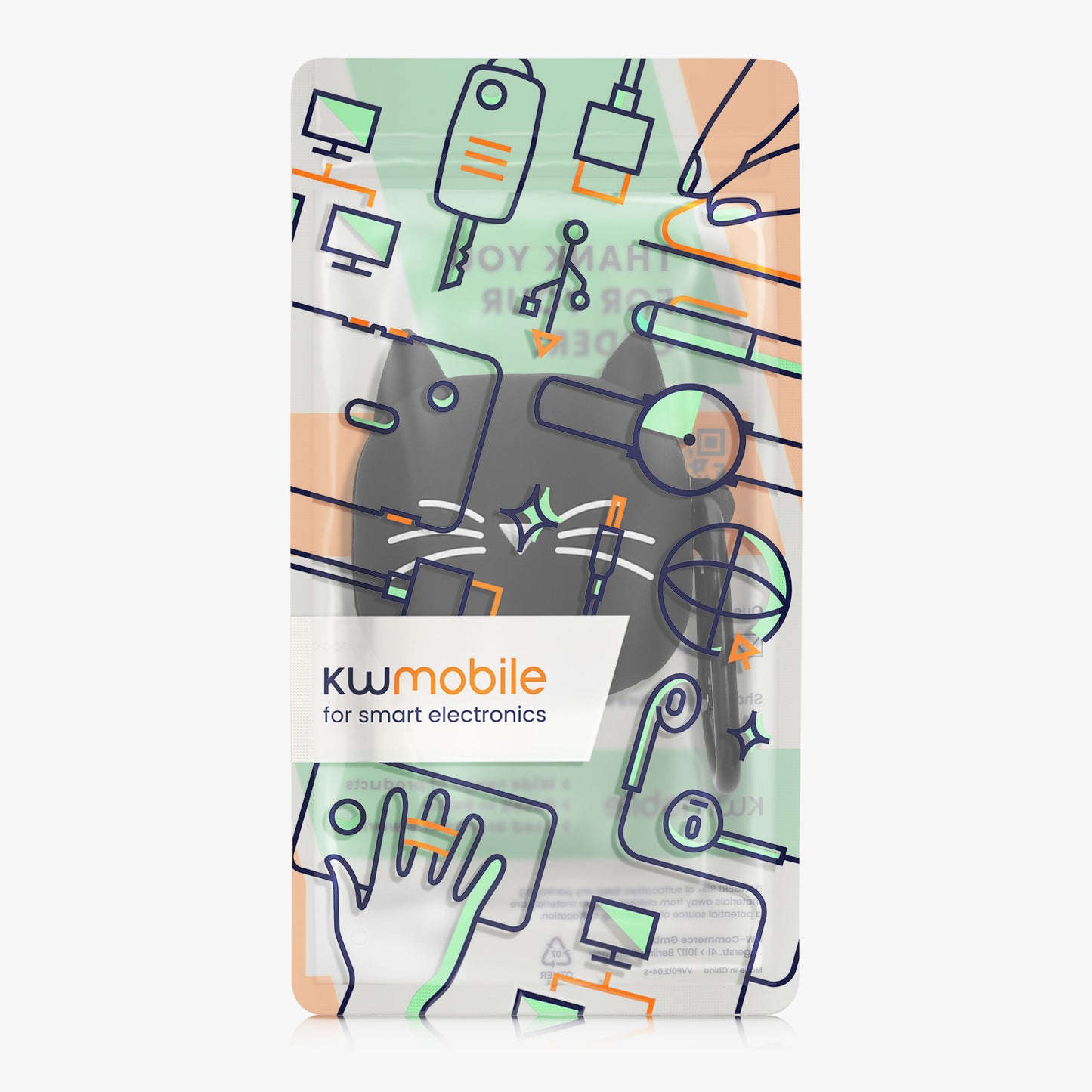kwmobile Schutzhülle für Samsung Galaxy Buds 2 Pro / Buds 2 / Buds Live Hülle - TPU Case für Kopfhörer Ladecase - stoßfestes Cover mit Karabiner