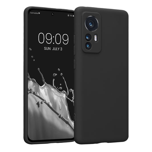 kwmobile Handyhülle für Xiaomi 12 / 12X Hülle - weiches Handy Silikon Case - Schutzhülle Cover