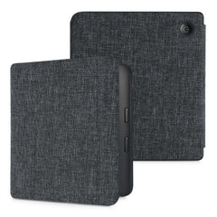 Kobo Libra 2 Hülle Stoff Dunkelgrau
