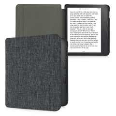 Kobo Libra 2 Hülle Stoff Dunkelgrau
