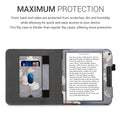 Tolino Vision 6 mit Handschlaufe Flip Case Magnolien Grau
