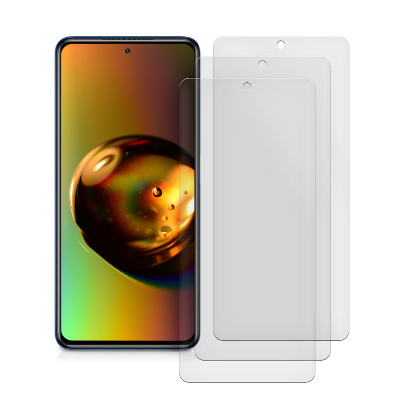 kwmobile Folie kompatibel mit Xiaomi Poco X3 NFC / Poco X3 Pro - Displayschutzfolie Schutzfolie - Displayschutz Displayfolie entspiegelt
