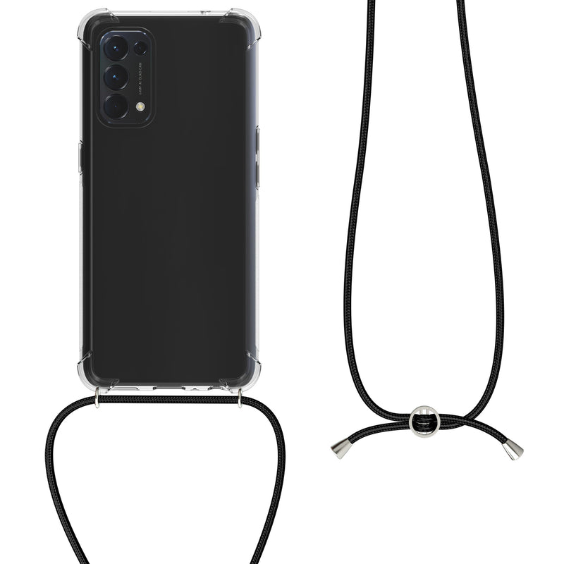 Oppo Find X3 Lite Silikon Handykette Transparent