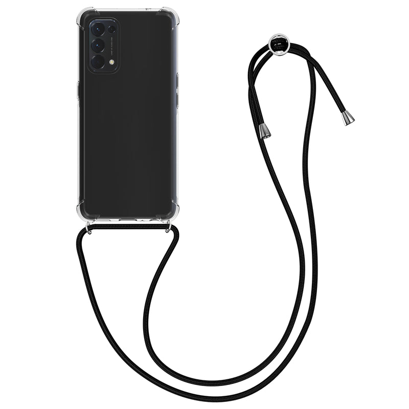 Oppo Find X3 Lite Silikon Handykette Transparent