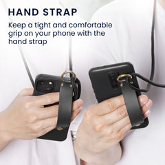 Xiaomi Redmi 9 Handykette Silikon Schwarz