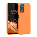 kwmobile Handyhülle für Xiaomi Redmi Note 11 / Note 11S Hülle - TPU Case - Kabelloses Laden - Schutzhülle Cover in Fruity Orange Fruity Orange  