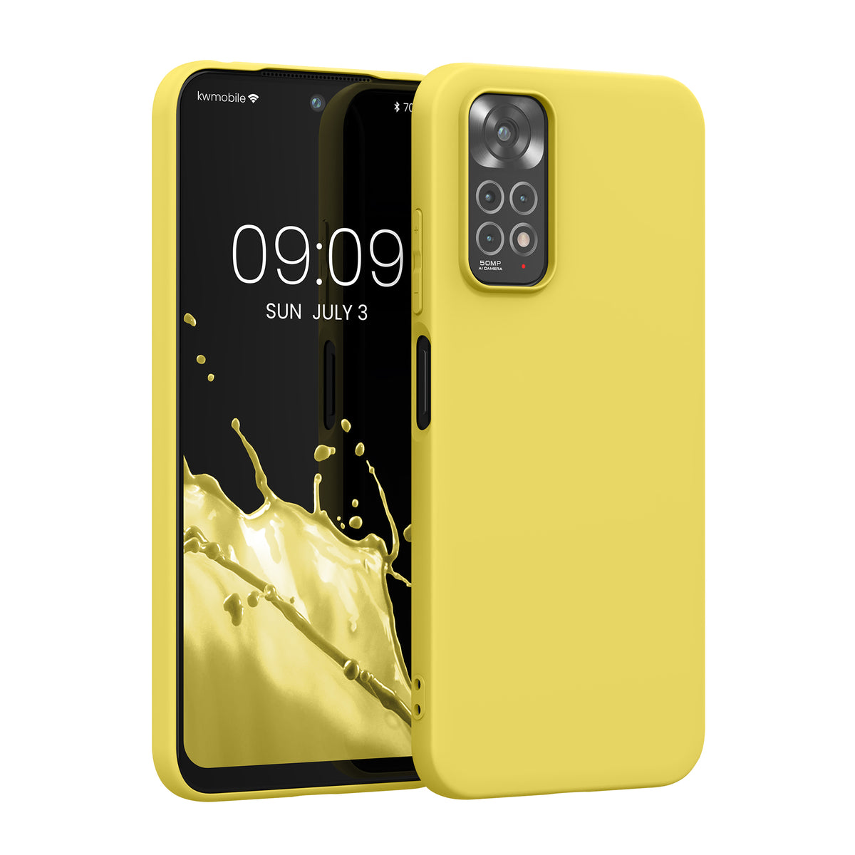 kwmobile Handyhülle für Xiaomi Redmi Note 11 / Note 11S - Kabelloses Laden - Schutzhülle Cover