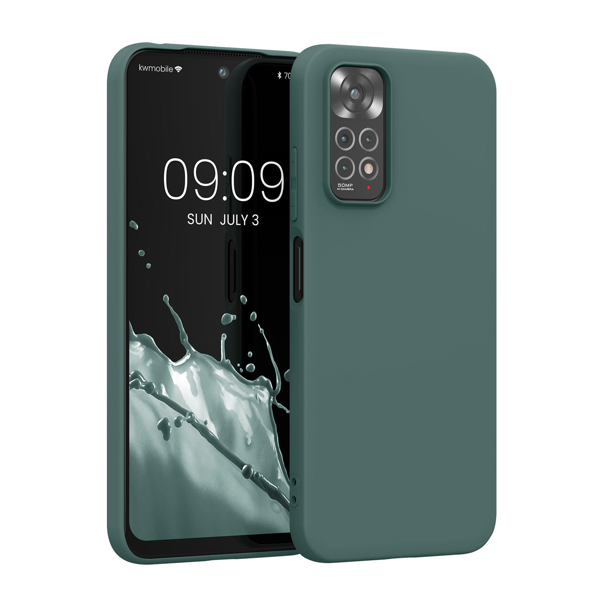 kwmobile Handyhülle für Xiaomi Redmi Note 11 / Note 11S - Kabelloses Laden - Schutzhülle Cover