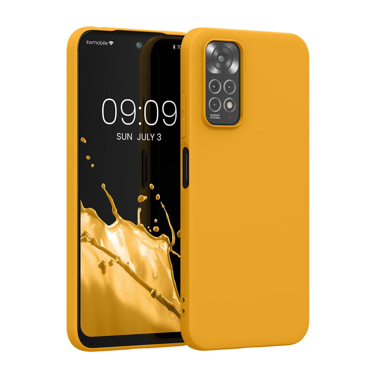 kwmobile Handyhülle für Xiaomi Redmi Note 11 / Note 11S - Kabelloses Laden - Schutzhülle Cover