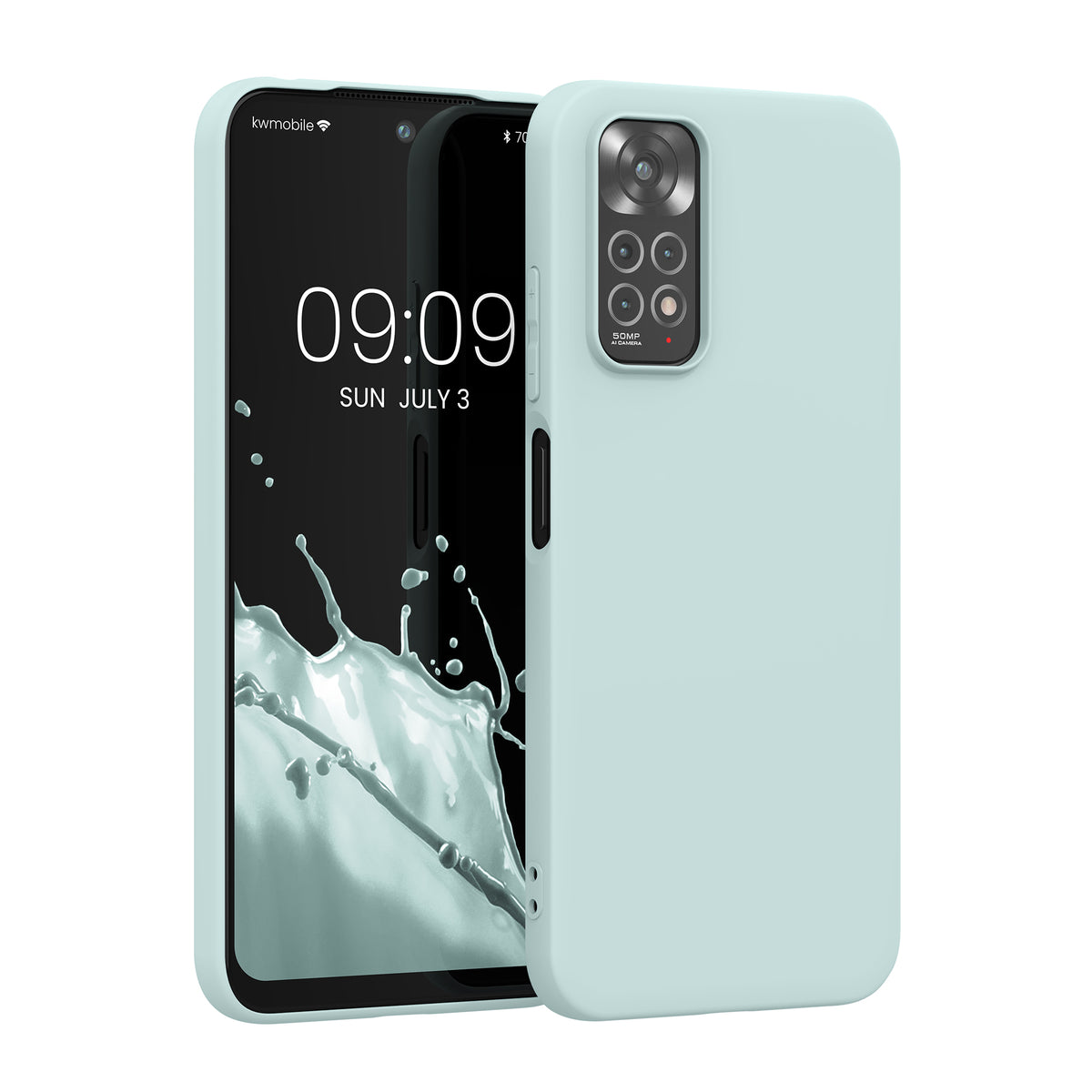 kwmobile Handyhülle für Xiaomi Redmi Note 11 / Note 11S - Kabelloses Laden - Schutzhülle Cover