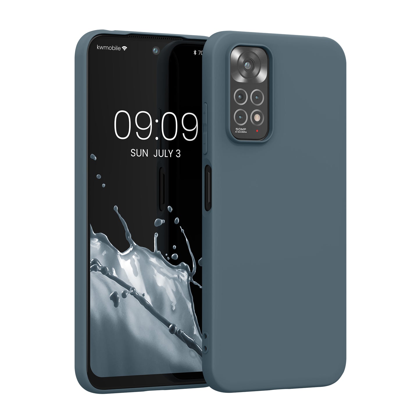 kwmobile Handyhülle für Xiaomi Redmi Note 11 / Note 11S - Kabelloses Laden - Schutzhülle Cover