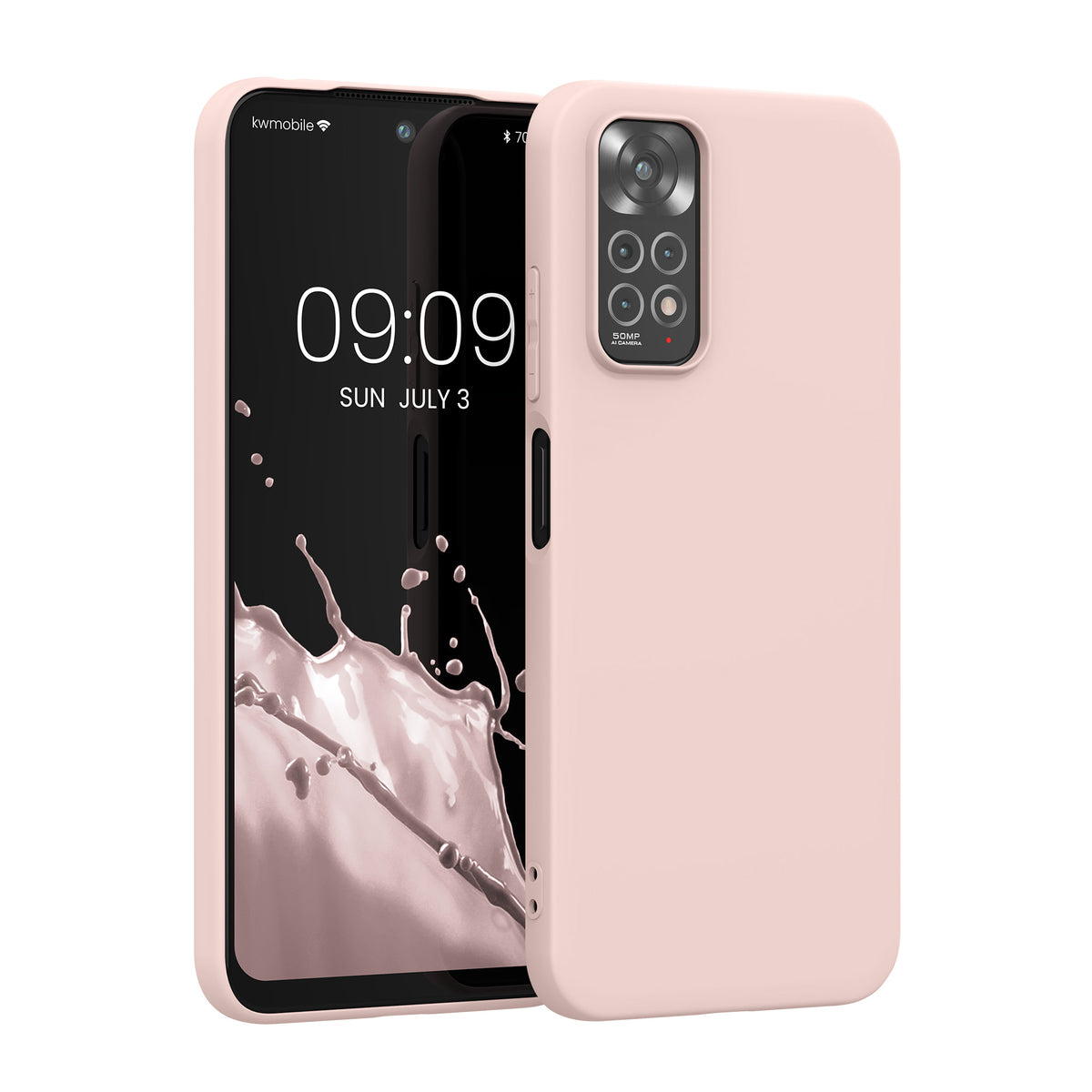 kwmobile Handyhülle für Xiaomi Redmi Note 11 / Note 11S - Kabelloses Laden - Schutzhülle Cover