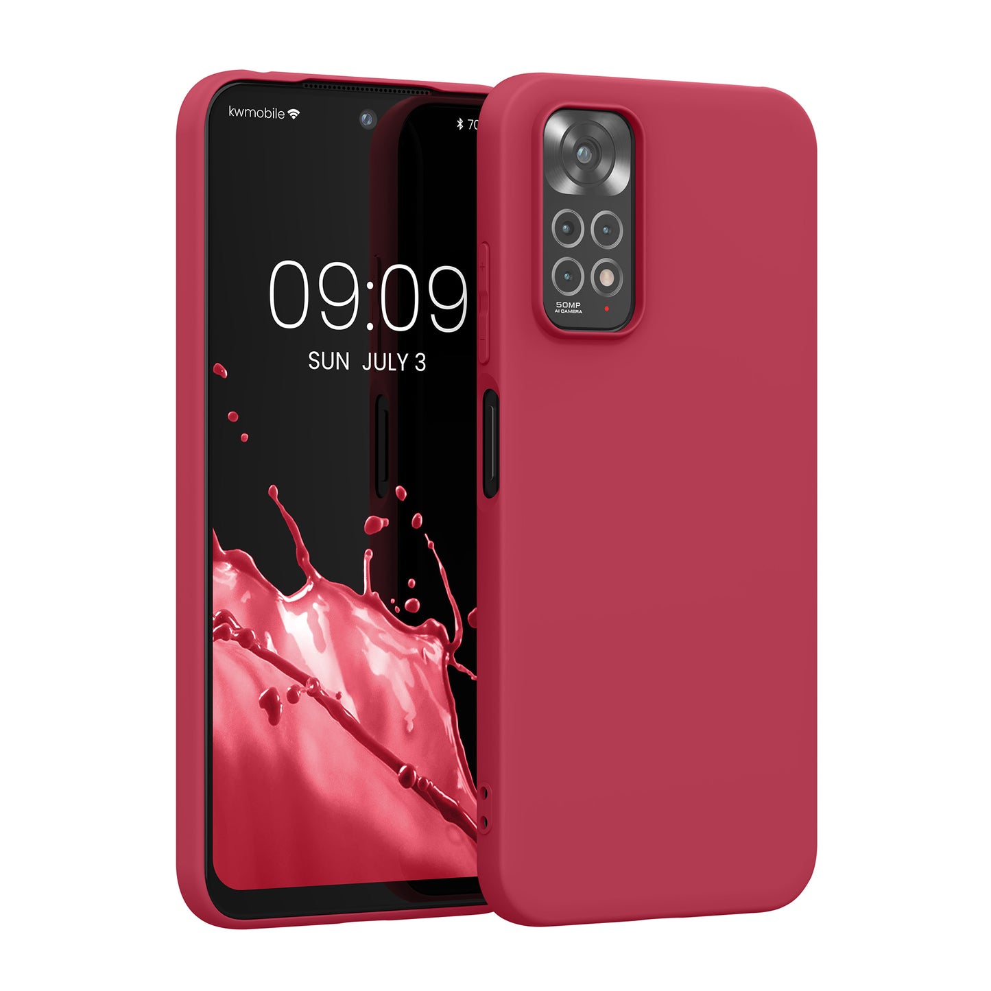 kwmobile Handyhülle für Xiaomi Redmi Note 11 / Note 11S - Kabelloses Laden - Schutzhülle Cover