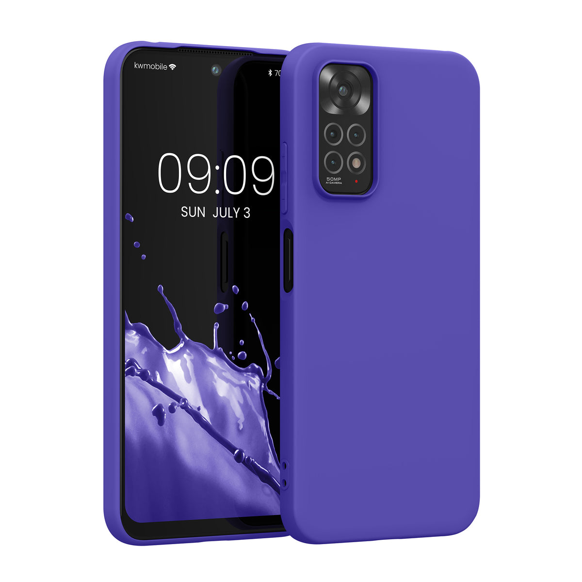 kwmobile Handyhülle für Xiaomi Redmi Note 11 / Note 11S - Kabelloses Laden - Schutzhülle Cover
