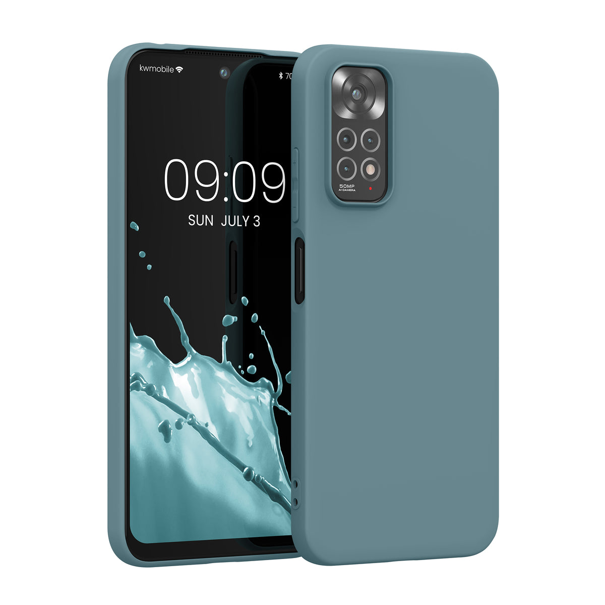 kwmobile Handyhülle für Xiaomi Redmi Note 11 / Note 11S - Kabelloses Laden - Schutzhülle Cover