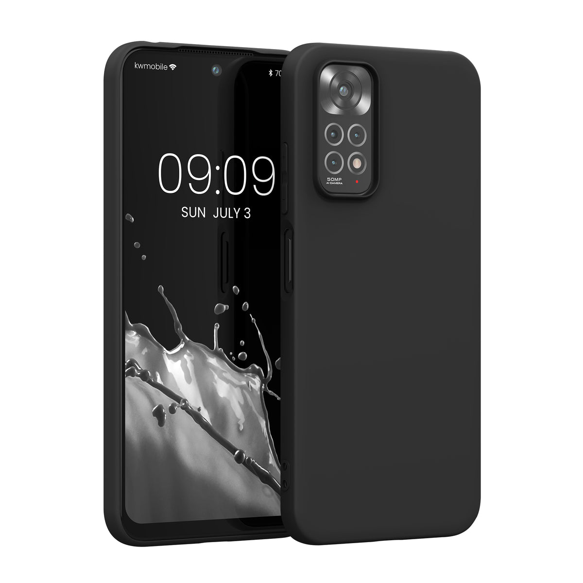 kwmobile Handyhülle für Xiaomi Redmi Note 11 / Note 11S - Kabelloses Laden - Schutzhülle Cover