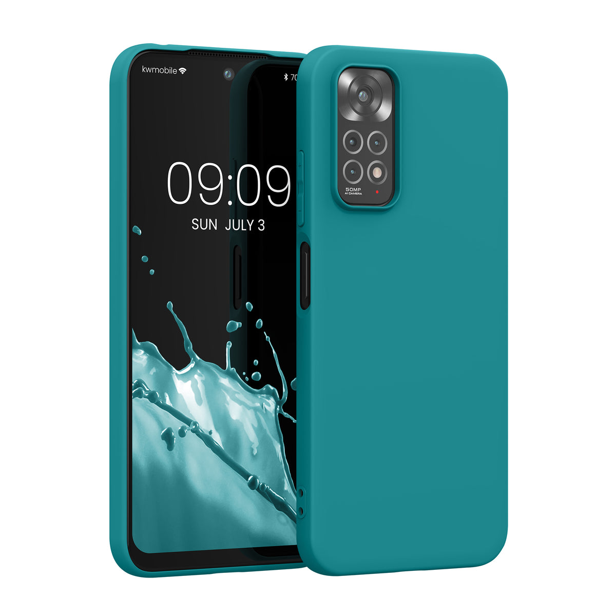 kwmobile Handyhülle für Xiaomi Redmi Note 11 / Note 11S - Kabelloses Laden - Schutzhülle Cover