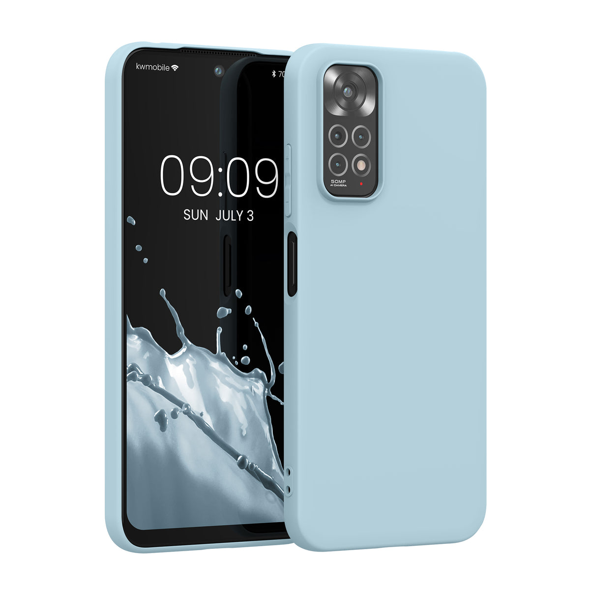 kwmobile Handyhülle für Xiaomi Redmi Note 11 / Note 11S - Kabelloses Laden - Schutzhülle Cover