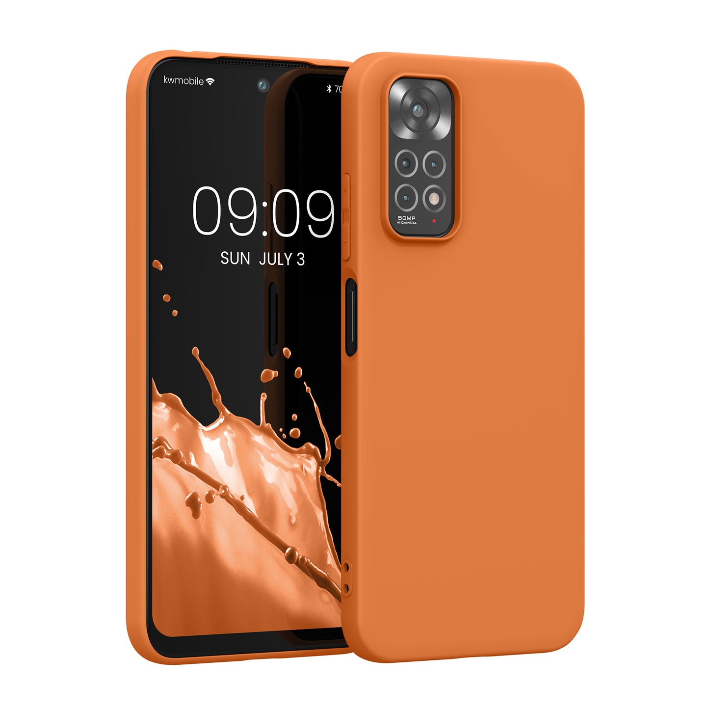 kwmobile Handyhülle für Xiaomi Redmi Note 11 / Note 11S - Kabelloses Laden - Schutzhülle Cover