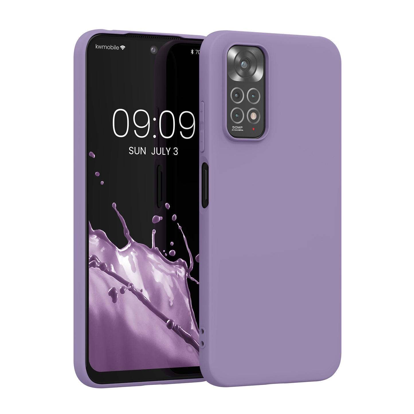 kwmobile Handyhülle für Xiaomi Redmi Note 11 / Note 11S - Kabelloses Laden - Schutzhülle Cover