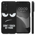 Xiaomi Redmi Note 11 / Note 11S Silikon Handyhülle Don't touch my Phone