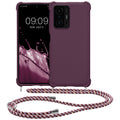 Xiaomi 11T / 11T Pro Silikon Handykette Bordeaux