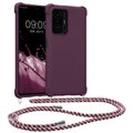 Xiaomi 11T / 11T Pro Silikon Handykette Bordeaux