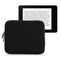 kwmobile Schutztasche für eReader - Neopren Tasche Hülle Cover Case Schutzhülle Schwarz - 17,5 x 14,7 cm Innenmaße Schwarz  