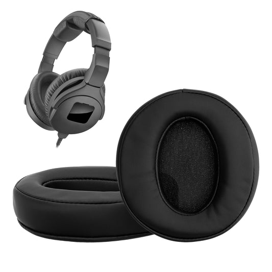 kwmobile 2x Ohr Polster für Sennheiser HD 300 Ohrpolster - Ersatz Ohrpolster - Kopfhörer Ersatzteile - Kopfhörer Ersatzpolster für Over Ear Headphones Schwarz  