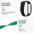 kwmobile Uhrenarmband für Xiaomi Mi Smart Band 6 / Mi Band 6 / Band 5 Armband Fitnesstracker Band Set Ersatzarmband Smartwatch