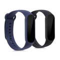 kwmobile Uhrenarmband für Xiaomi Mi Smart Band 6 / Mi Band 6 / Band 5 Armband Fitnesstracker Band Set Ersatzarmband Smartwatch