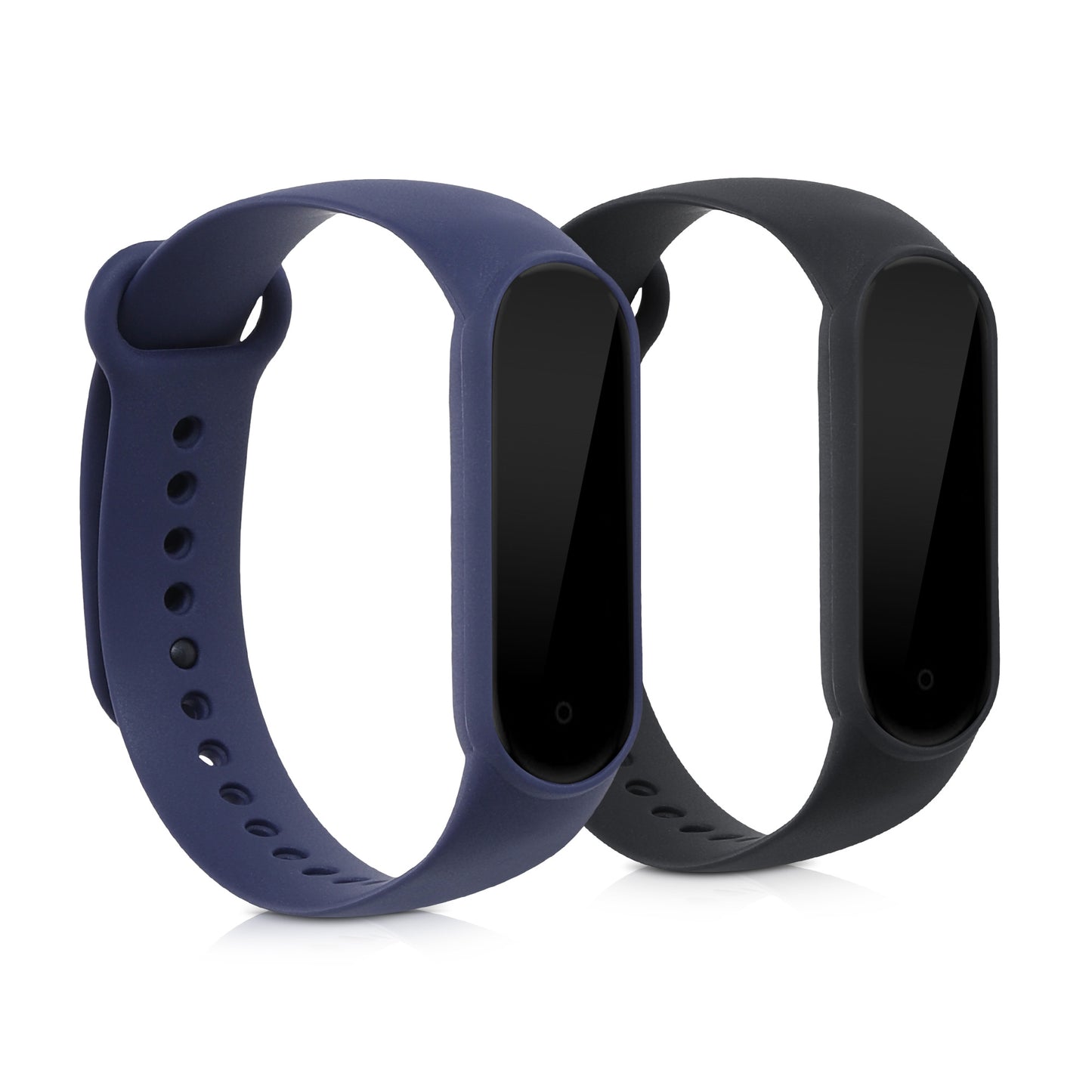 kwmobile Uhrenarmband für Xiaomi Mi Smart Band 6 / Mi Band 6 / Band 5 Armband Fitnesstracker Band Set Ersatzarmband Smartwatch