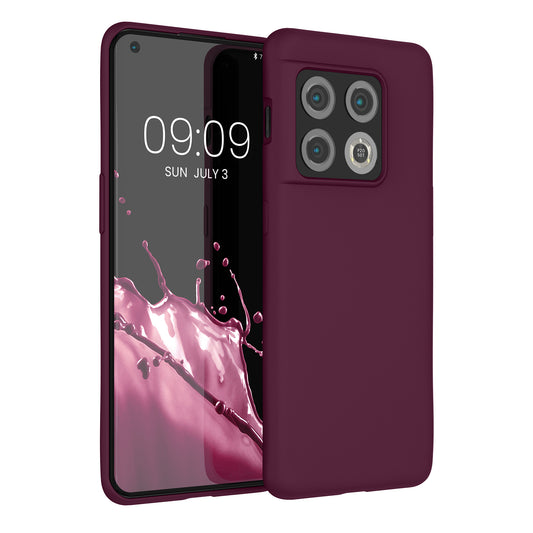 kwmobile Handyhülle für OnePlus 10 Pro 5G Hülle - Case Silikon - Kabelloses Laden - Schutzhülle Cover