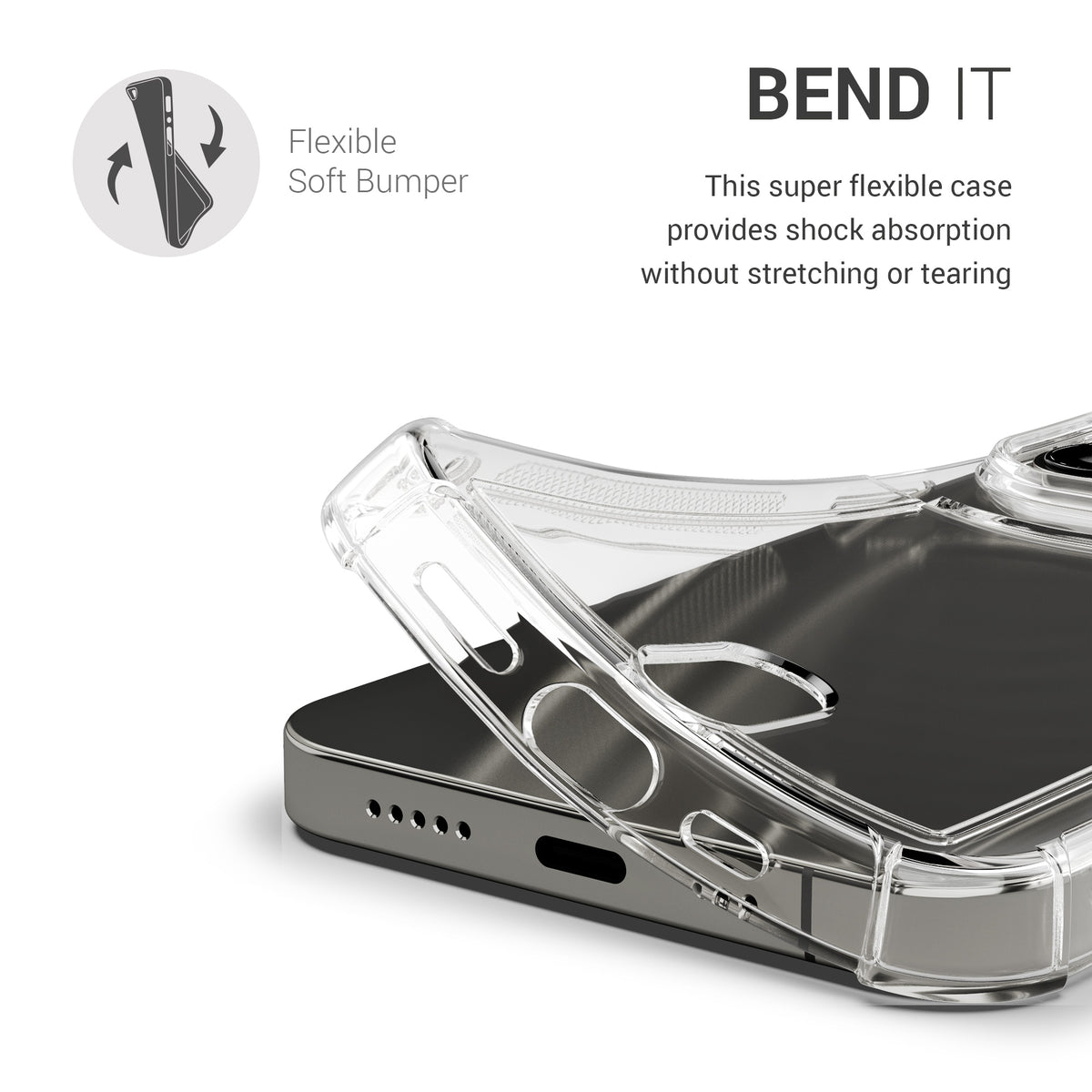 kwmobile Hülle kompatibel mit Apple iPhone 13 mini - Backcover mit Fotofach - Silikon Schutzhülle