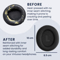 kwmobile Ohr Polster für Anker Soundcore Life Q35 / Q30 Ohrpolster Ersatz Ohrpolster Kopfhörer Ersatzteile Kopfhörer Ersatzpolster für Over Ear Headphones