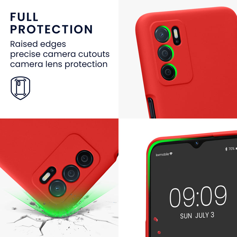 Oppo A16 / A16s / A54s Silikon Handyhülle