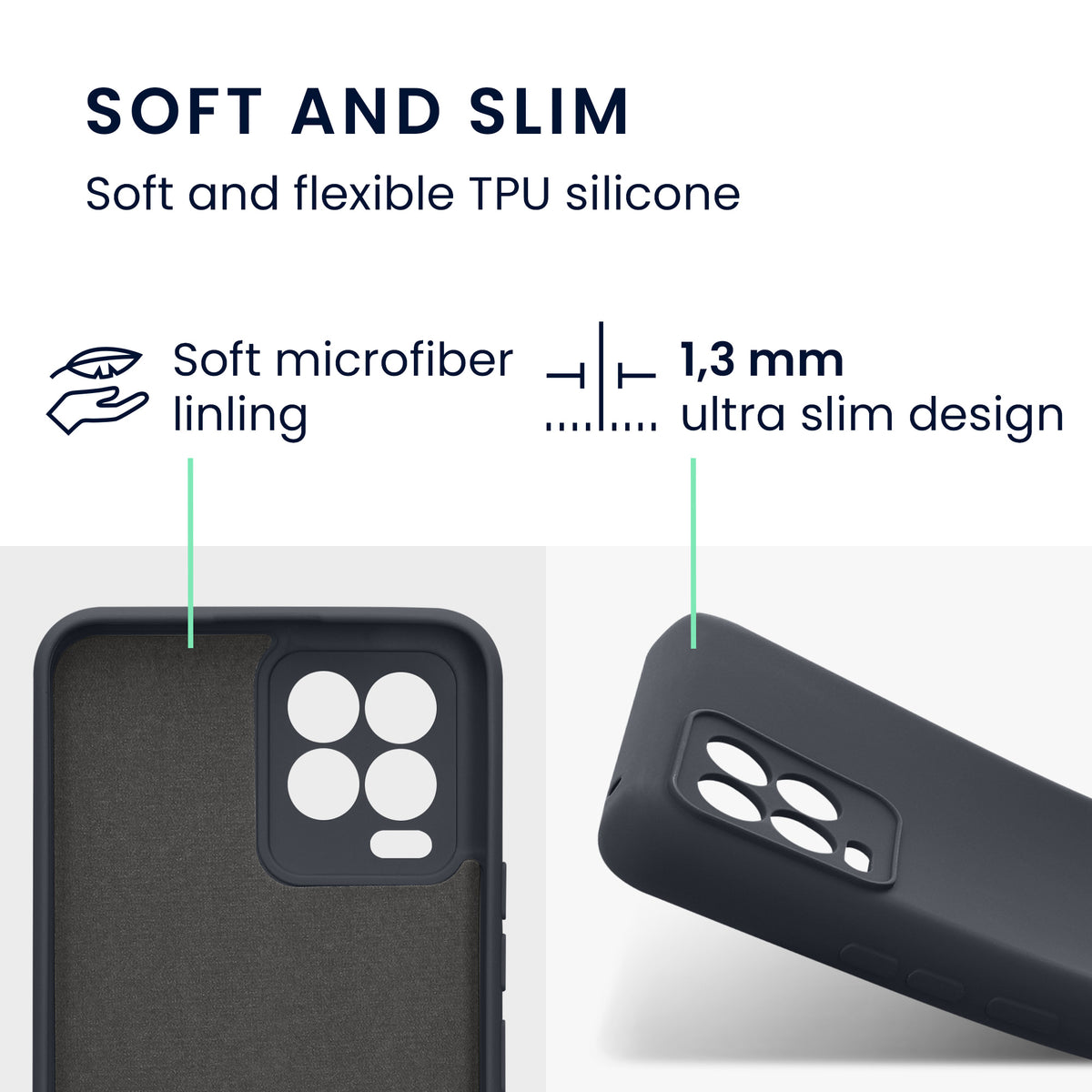 Realme 8 / 8 Pro Silikon Handyhülle