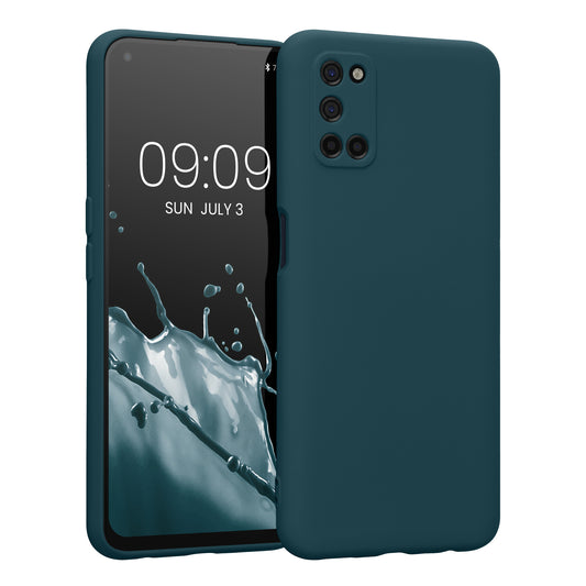 kwmobile Slim Case kompatibel mit Oppo A52 / A72 (4G) Hülle - Handyhülle aus Silikon