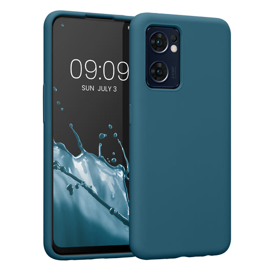 kwmobile Handyhülle für Oppo Find X5 Lite Hülle - Case Silikon - Kabelloses Laden - Schutzhülle Cover
