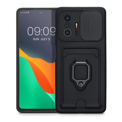 Xiaomi 11T / 11T Pro Handyhülle mit Kartenfach Silikon Kameraschutz