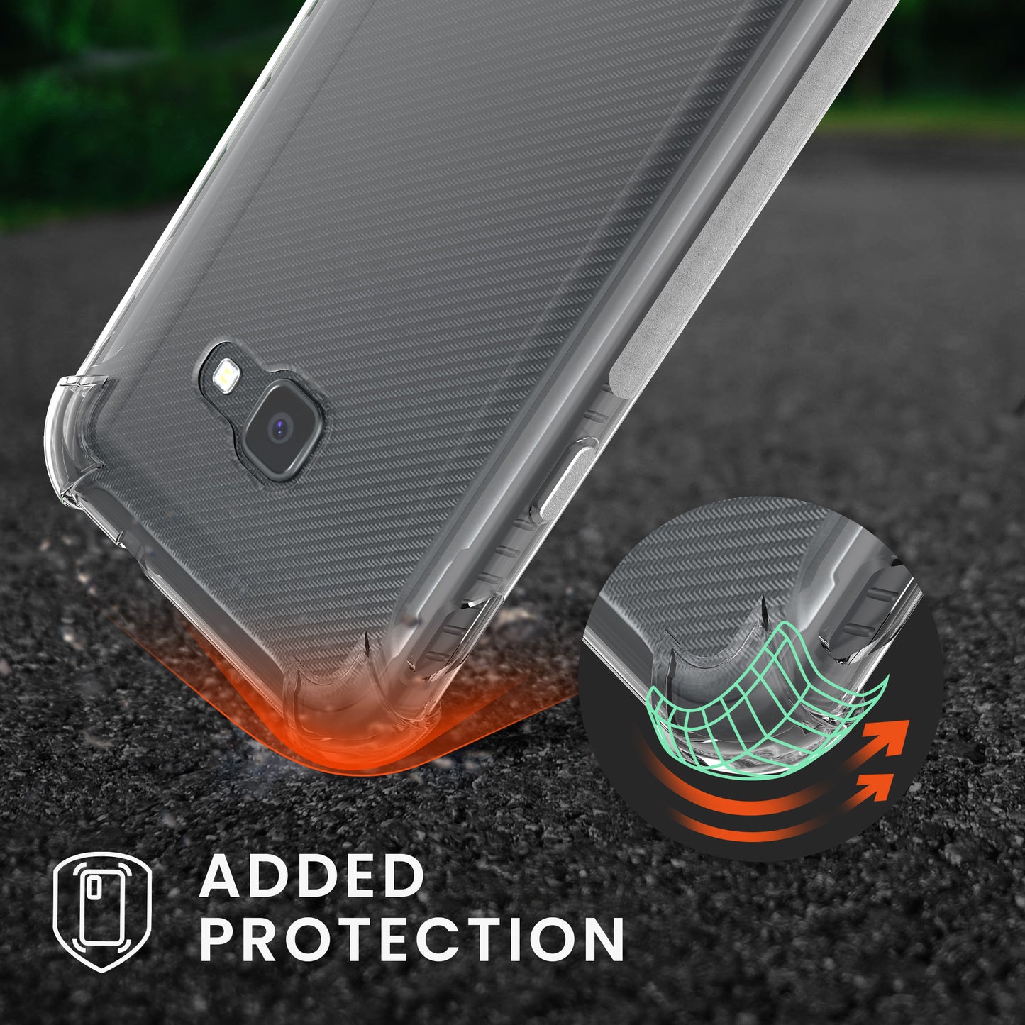 kwmobile Necklace Case kompatibel mit Samsung Galaxy Xcover 4 / 4S Hülle