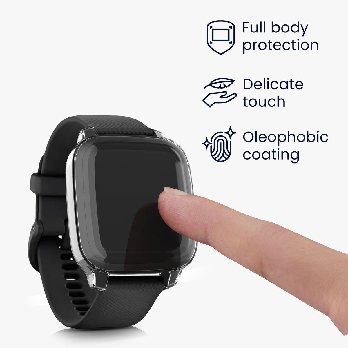 Garmin Venu Sq Music / Sq Silikon Hülle