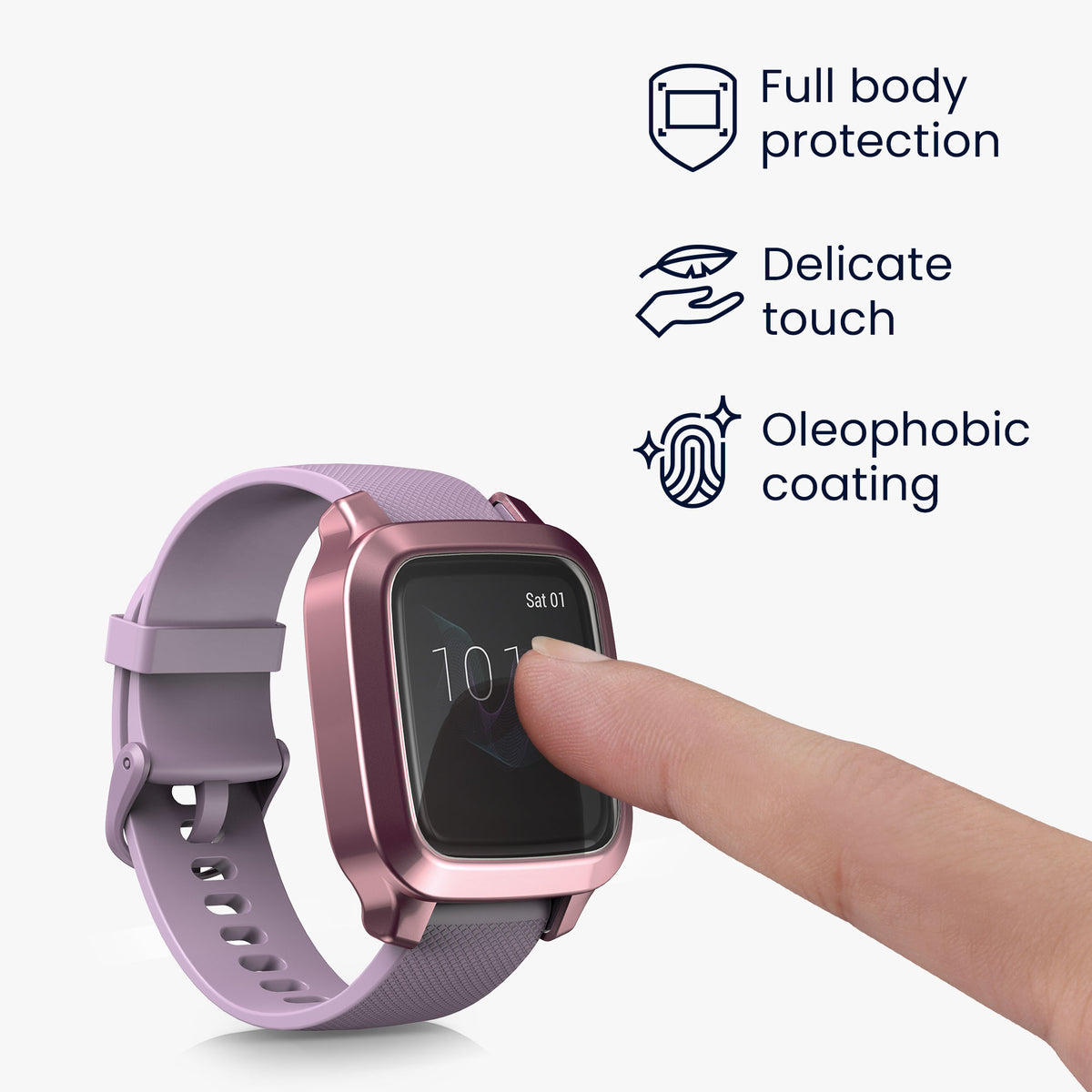 Garmin Venu Sq Music / Sq Silikon Hülle