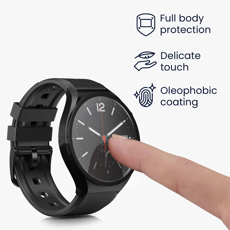 2x Fullbody Schutzhülle für Xiaomi Watch S1