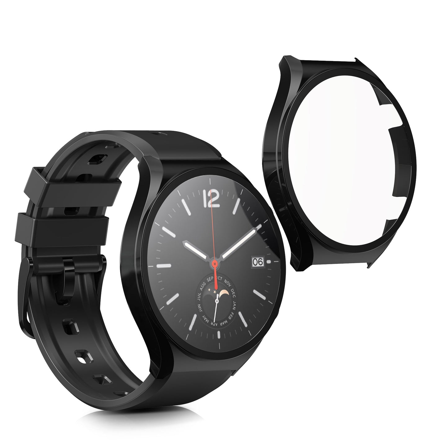 2x Fullbody Schutzhülle für Xiaomi Watch S1