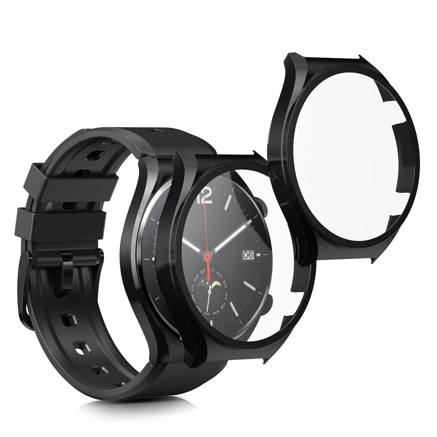 2x Fullbody Schutzhülle für Xiaomi Watch S1