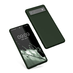 Google Pixel 6a Silikon Handyhülle Matt