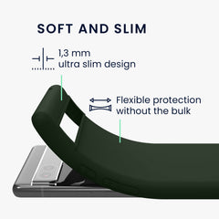 Google Pixel 6a Silikon Handyhülle Matt